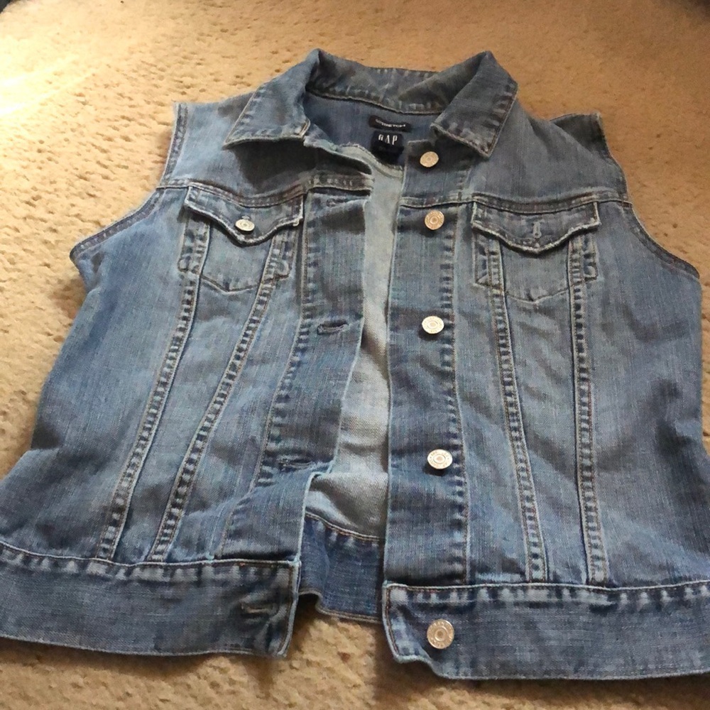 Gap jean vest